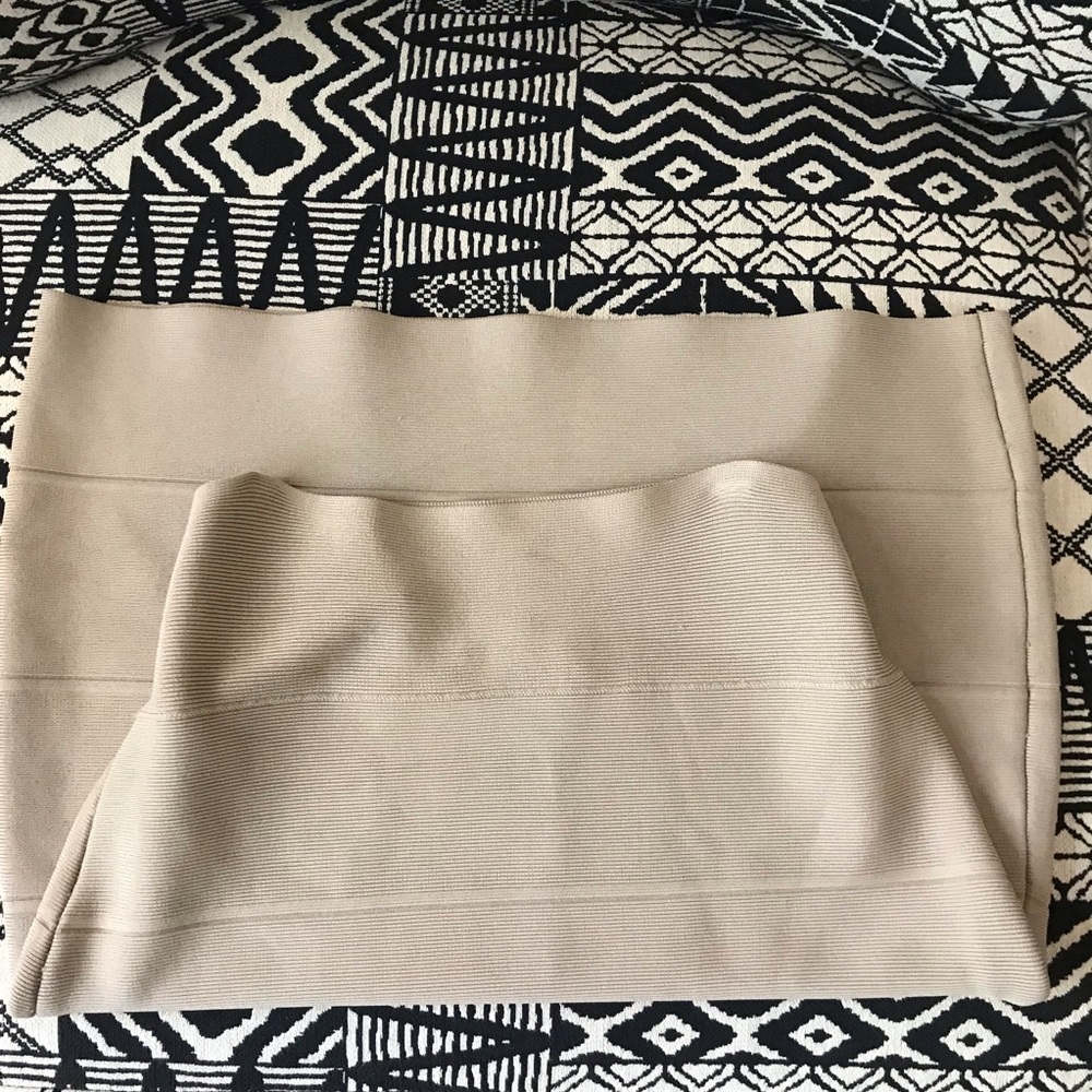 BCBG Mini Power Pencil Skirt